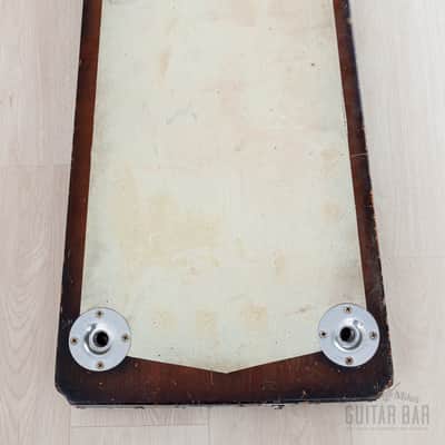 1955 Fender Custom Triple 8 T-8 Vintage Console Lap Steel w/ Tweed Case, Legs image 3