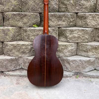 Bruno Parlor, Guitar, Brazilian rosewood, sides and back 1920s image 3