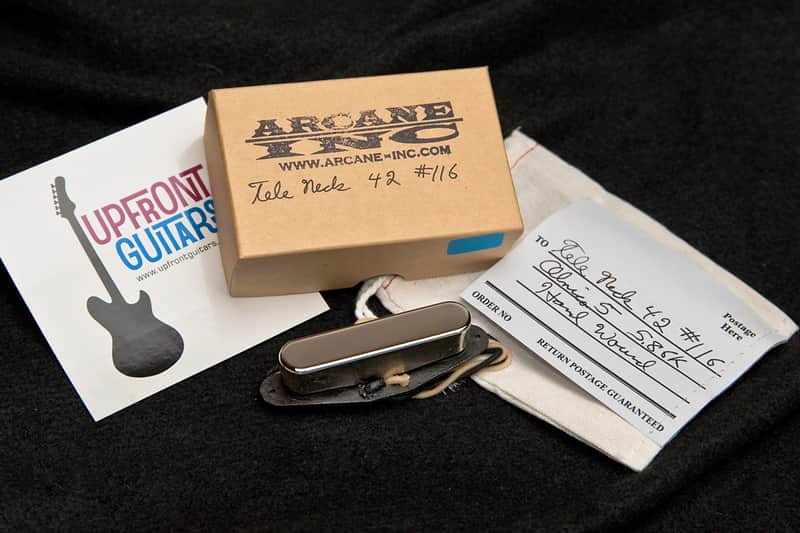 Arcane Tele '42 Custom Experience Neck Pickup  Black image 1