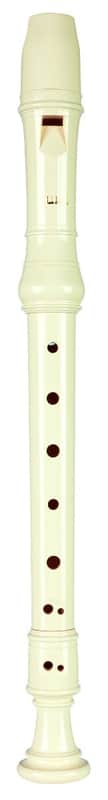 B&M Aulos 303A Descant Recorder Ivory Ivory