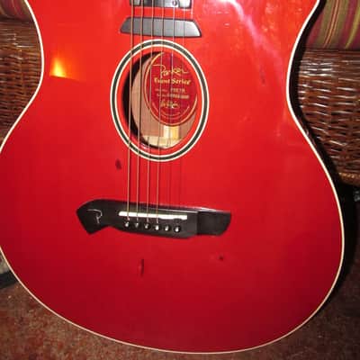 Parker Event Series P6ETR Slim Acoustic-Electric Guitar w/ case image 4