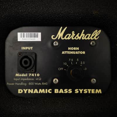 Marshall DBS 7410 bass speaker cabinet image 5