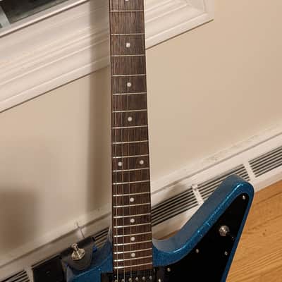 Epiphone Explorer - Blue Metal Flake image 7
