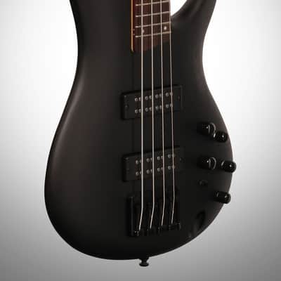 Ibanez SR300E Electric Bass, Weathered Black image 4