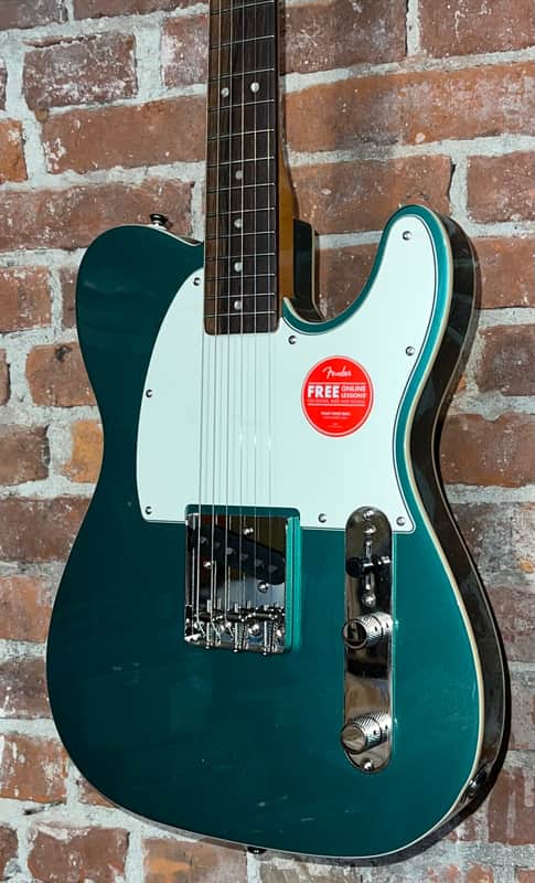 "New" For 2025, Squier Squier Classic Vibe Custom "Esquire" by Fender  Sherwood Green, Support Brick & Mortar Music Shops buy it Here ! image 1
