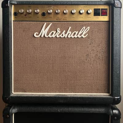 1980’s Marshall Artist 4203 30 Watt 1x12" Hybrid Combo with 1x10” Extension Cab image 2
