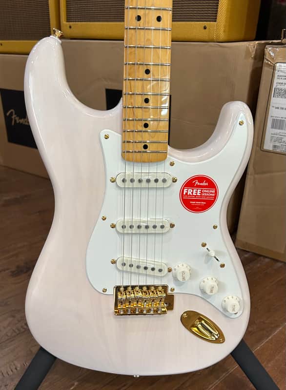 Squier FSR Classic Vibe ‘50s Stratocaster 2025 - White Blonde / 7lbs. 8.9oz. #ISSA25002640 image 1
