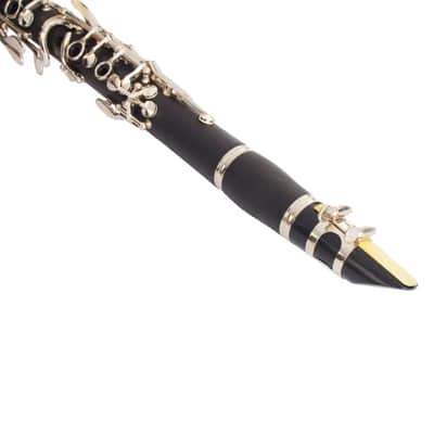 17-Key Bb Flat Clarinet Outfit Hard Bakelite Body w/ Case, Cloth & Accessories image 15