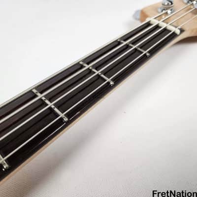 Marco Bass Guitars TFL-24 4-String Jazz Bass 34.5" Scale Flame Maple Neck 9.32 Pounds image 22