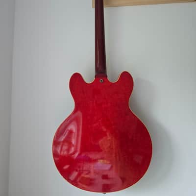 Luxor ES-335 Style Hollowbody – MIJ Lawsuit Era – Cherry Red – Professional Setup image 21