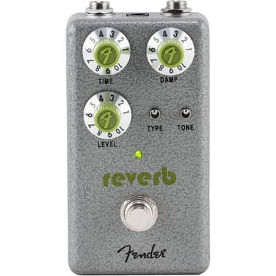 New Fender Hammertone Reverb Guitar Effects Pedal image 2