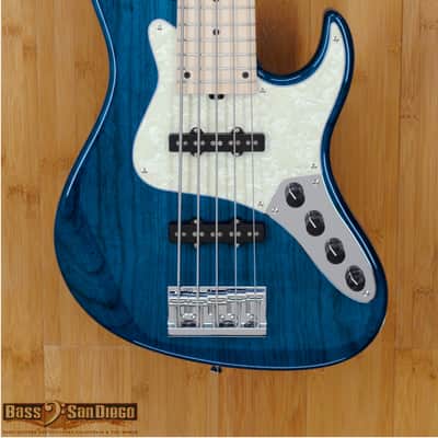 Sadowsky Metro Bass  MV5-24 Trans Blue image 2