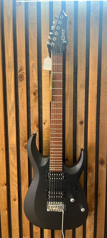 Cort X100 2024-2025 - Open pore flat black finish image 1