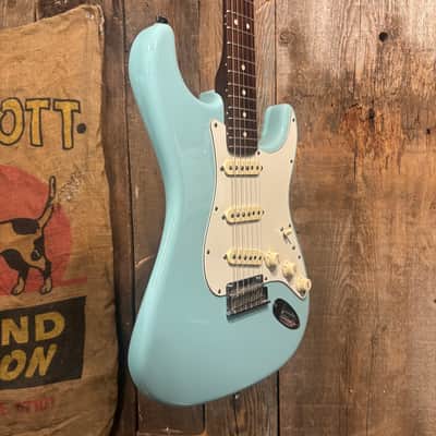 Fender Limited Edition American Standard Stratocaster with Rosewood Neck 2014 - Daphne Blue image 3