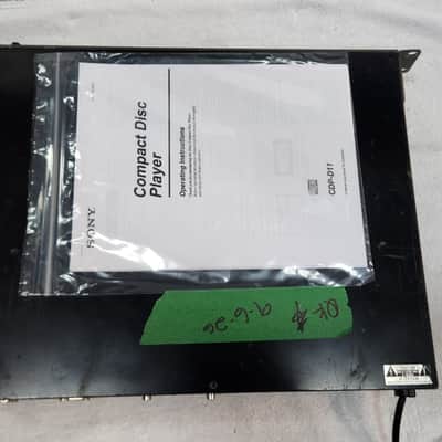 Sony CDP-D11 Compact Disc Player High Density Linear Converter, Made in Japan image 2