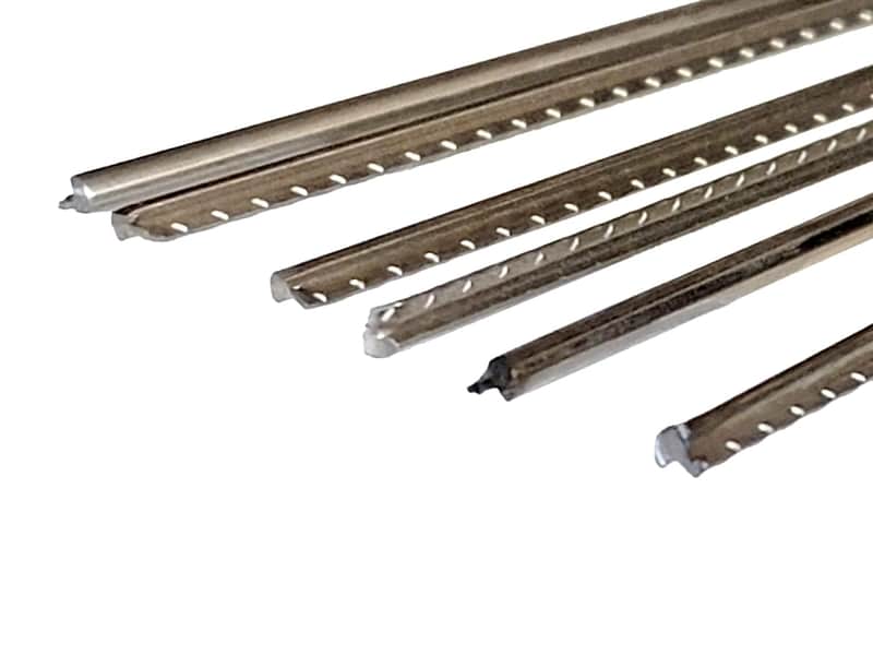 Stainless Steel Fret Wire for Guitars and More - Medium/Highest Gauge - Six Feet image 1