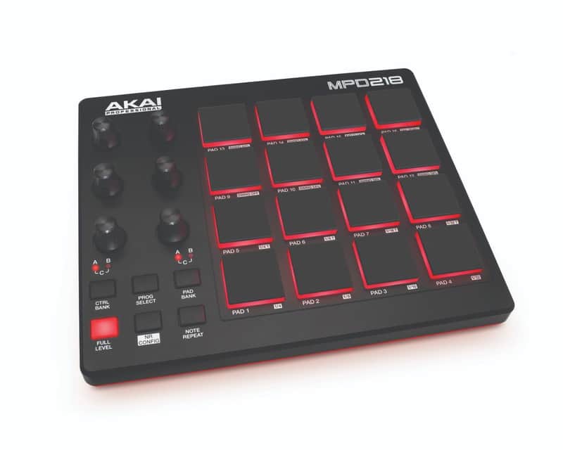 Akai MPD218 USB Controller with RGB image 1