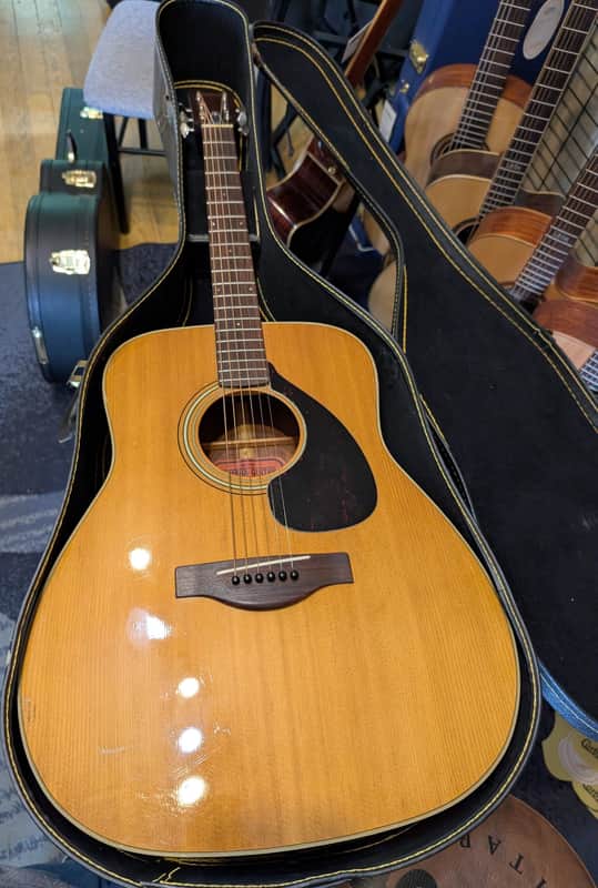 Yamaha FG-180 Jumbo Dreadnought Natural | Reverb