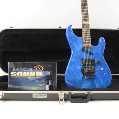 1988 Jackson USA 88 Limited Edition Electric Guitar - Blue Denim w/ Case image 1