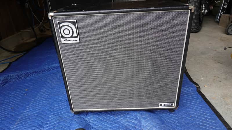 Ampeg B-115E 200-Watt 1x15" Bass Speaker Cabinet 2000s - Black image 1