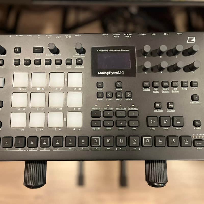 2020 Elektron Analog Rytm MkII Black