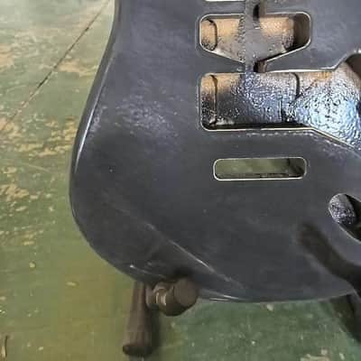 Black Poplar Wood Guitar Strat Style Body DIY Project image 10