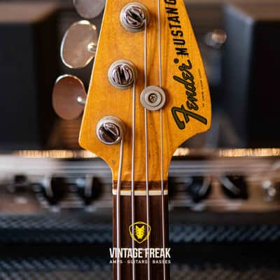 Fender Mustang Bass 1967 - Olympic White image 11