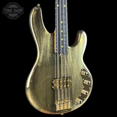 Ernie Ball Music Man 50th Anniversary StingRay Molten Gold w/case K10938 image 6