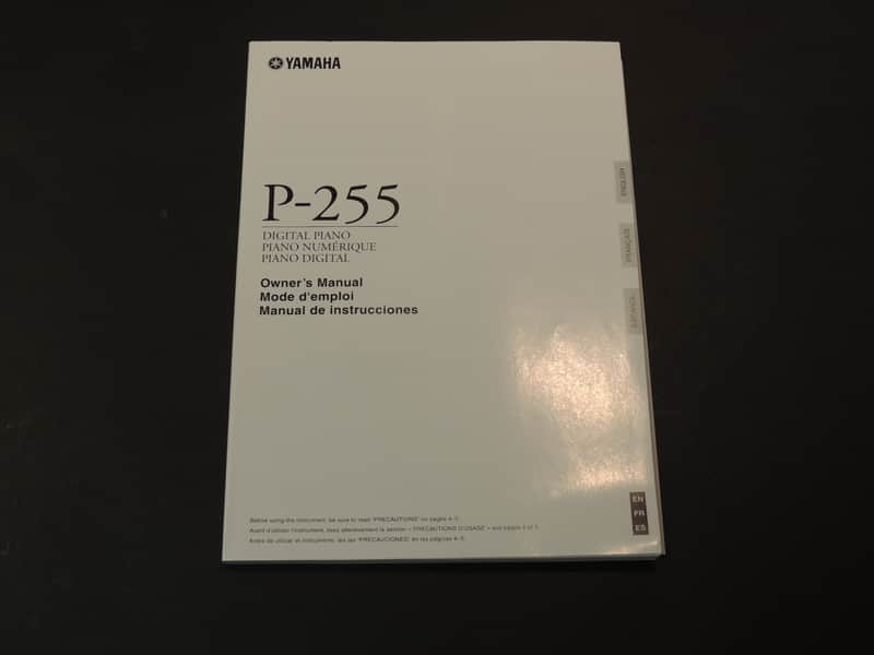 Yamaha P-225 Owner's Manual [Three Wave Music] image 1