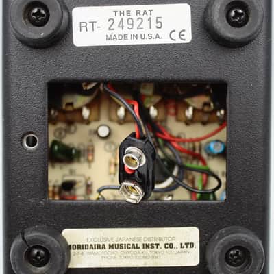 ProCo RAT Made in USA OP07DP With Conversion Cable Distortion Guitar Effect Pedal 249215 Bild 5