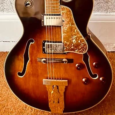 Aria Pro II PE-175 – Rare, 1977 - Herb Ellis Prototype / Export Model – Lawsuit-Era with 'Open Book' Style Headstock, Exc + Condition, HSC, Free Worldwide Shipping ! image 1