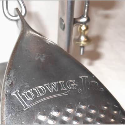 Ludwig Bass Drum Pedal, Cymbal Striker, Clanger Cymbal w/Script Logo Holder, Bass Drum Spurs /  1920s-1930s Traps Era / INSPECTED & TETSTED image 18