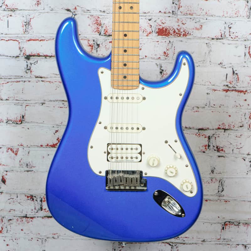 Fender - 2007 American Standard Stratocaster HSS w/05 Neck And SD PU - Blue - w/HSC - x1464 - USED image 1