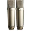 Rode NT1-A-MP Matched Pair of Large-diaphragm Condenser Microphones -New -Free Ship! -Dealer!