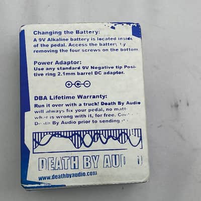 Death By Audio Micro Dream Delay Guitar Pedal 2010s USA Made image 9