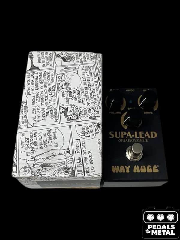 Way Huge WM31 Smalls Supa Lead Overdrive MkIII 2019 - Present - Black - X18104 image 1