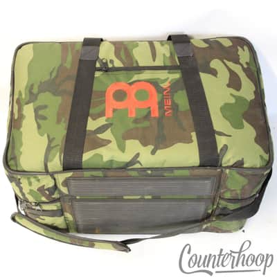 LP Mario Cortes Cajon Finnish Birch Spain 19x12x12" Latin Percussion +Meinl Case image 3