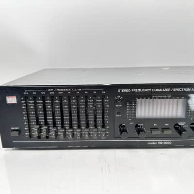 BSR EQ-3000 Stereo Frequency Equalizer / Spectrum Analyzer image 3