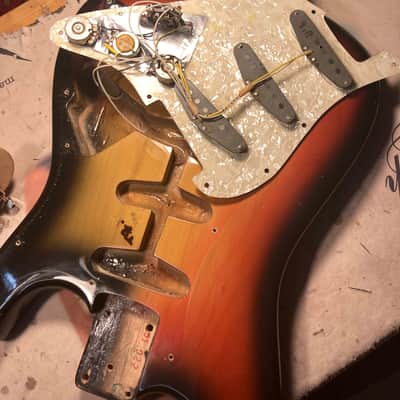 Fender 1969 Strat, Sunburst image 16