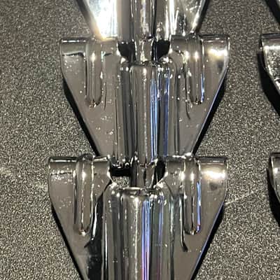 Vintage Rogers Bass Drum Claws (14) Chrome image 3