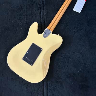 Fender Vintera II '70s Telecaster Deluxe with Tremolo, Maple Fretboard Vintage White  #MX23105665  8lbs. 14.6 oz image 2