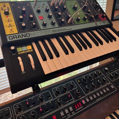 Moog Grandmother 32-Key Semi-Modular Analog Synthesizer 2018 - Present - Black / Multi-Colored Panel