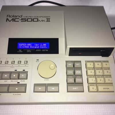 Rare and Unique! Blue version Roland MC-500 mkII/mkIII - Micro Composer - SUPER MRC v. 2.0