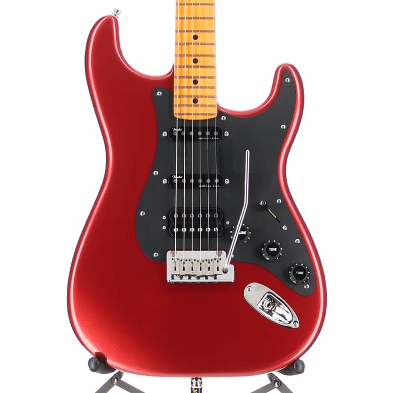 Fender American Ultra II Stratocaster HSS, Maple Fingerboard, Sinister Red (X10) (28151)