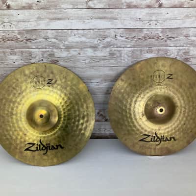 Used Zildjian 14" Planet Z Hi-Hat Cymbals (Pair) image 1