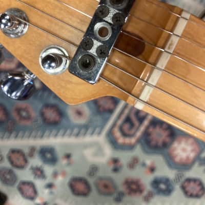 Vintage Squier Stratocaster E7 1987 Guitar w/ system 1 tremolo unit image 6