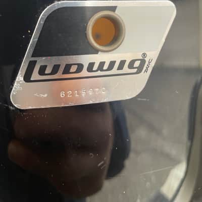 Ludwig Rocker 1980s - Black 16” Floor Tom image 3