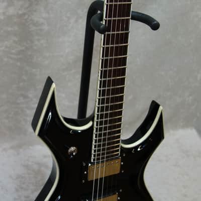 B.C. Rich Mk5 Warlock MK5-WL-BK Electric Guitar in gloss black (0997) image 4