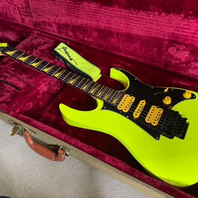 2012 Ibanez RG1XXV 5th Anniversary Fluorescent Yellow with Hardcase image 11