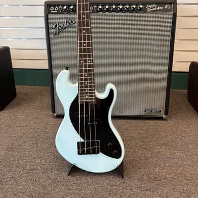 Kala UBASS-SB-LB-FS Solid Body Fretted U-Bass - Powder Blue 4010 image 1